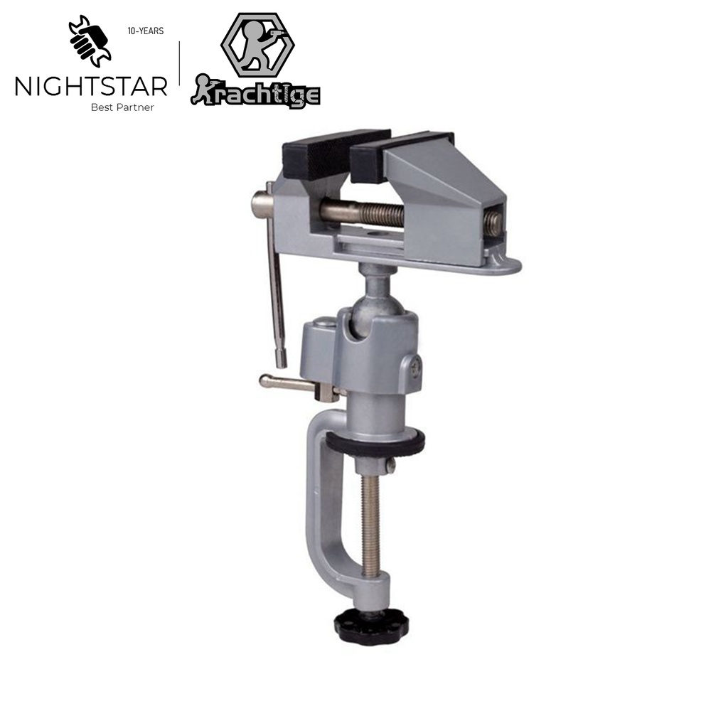 Electronics Repair Hobby - Compact 360° Swivel Bench Vise Aluminum
