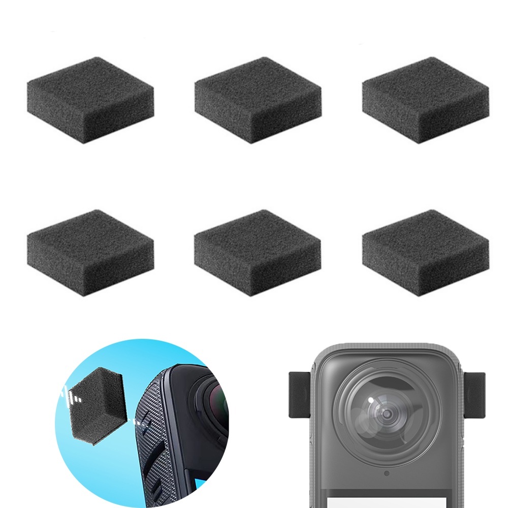 Insta360 Camera X4 - 6Pcs Mic Windscreen For Insta360 X4