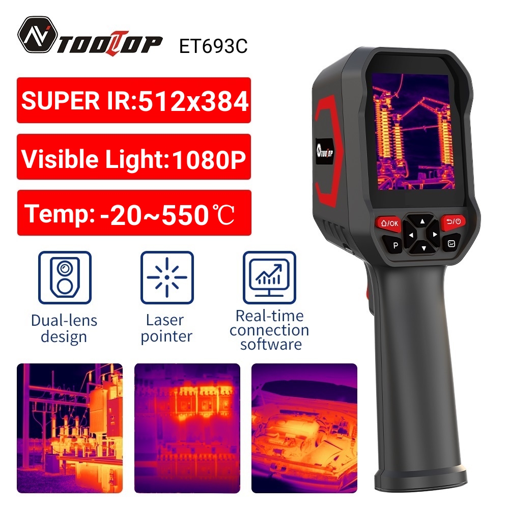 Electronics Repair Images - TOOLTOP ET693C Super IR 512x384 Thermal