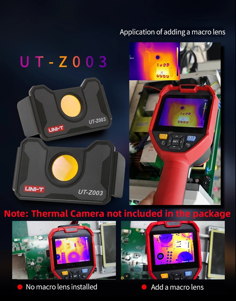 ​UNI-T UT-Z003 Macro Lens for  - огляд і ціна Electronics Repair Images