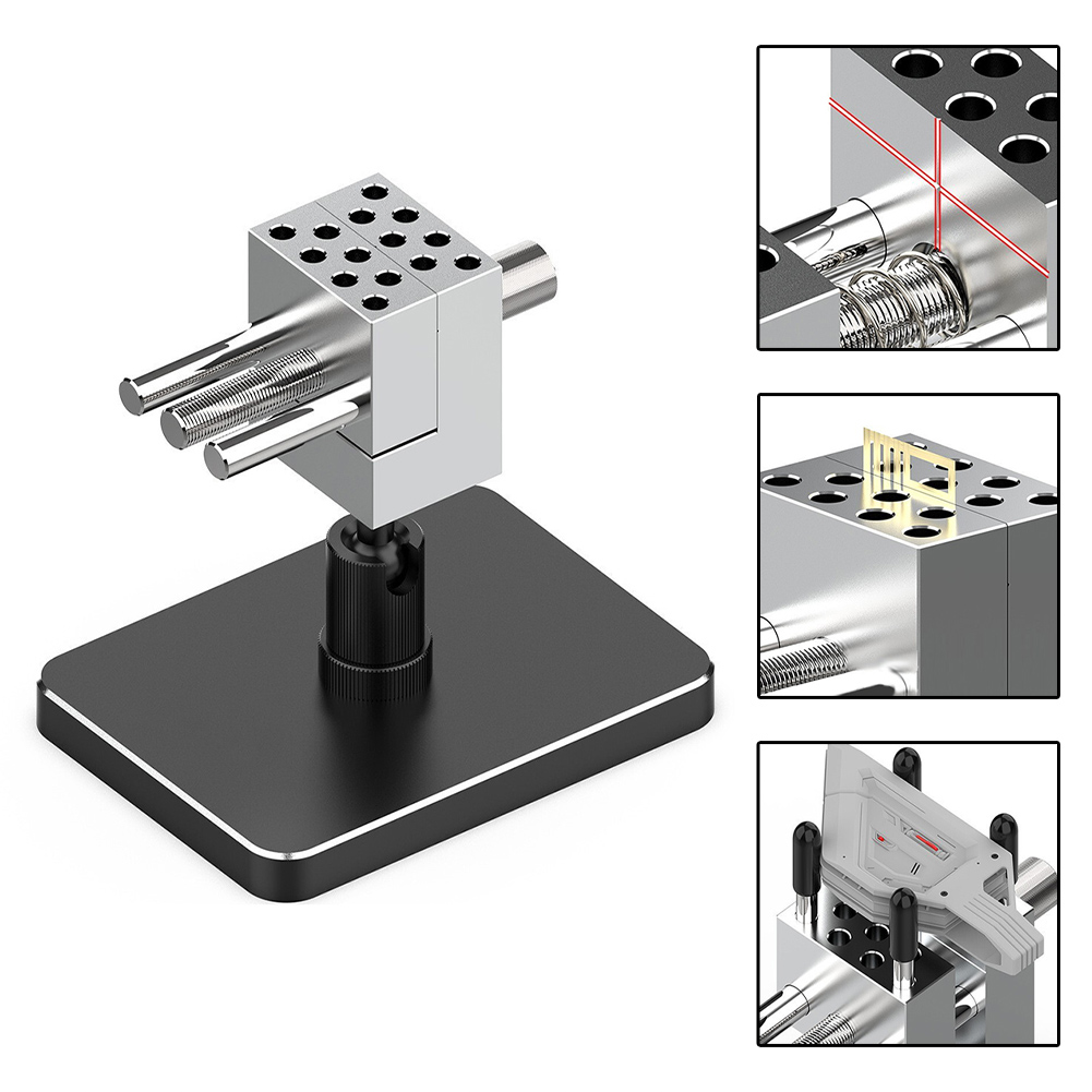 Table Vise 360 Rotating Alumin - огляд і ціна Electronics Repair Hobby