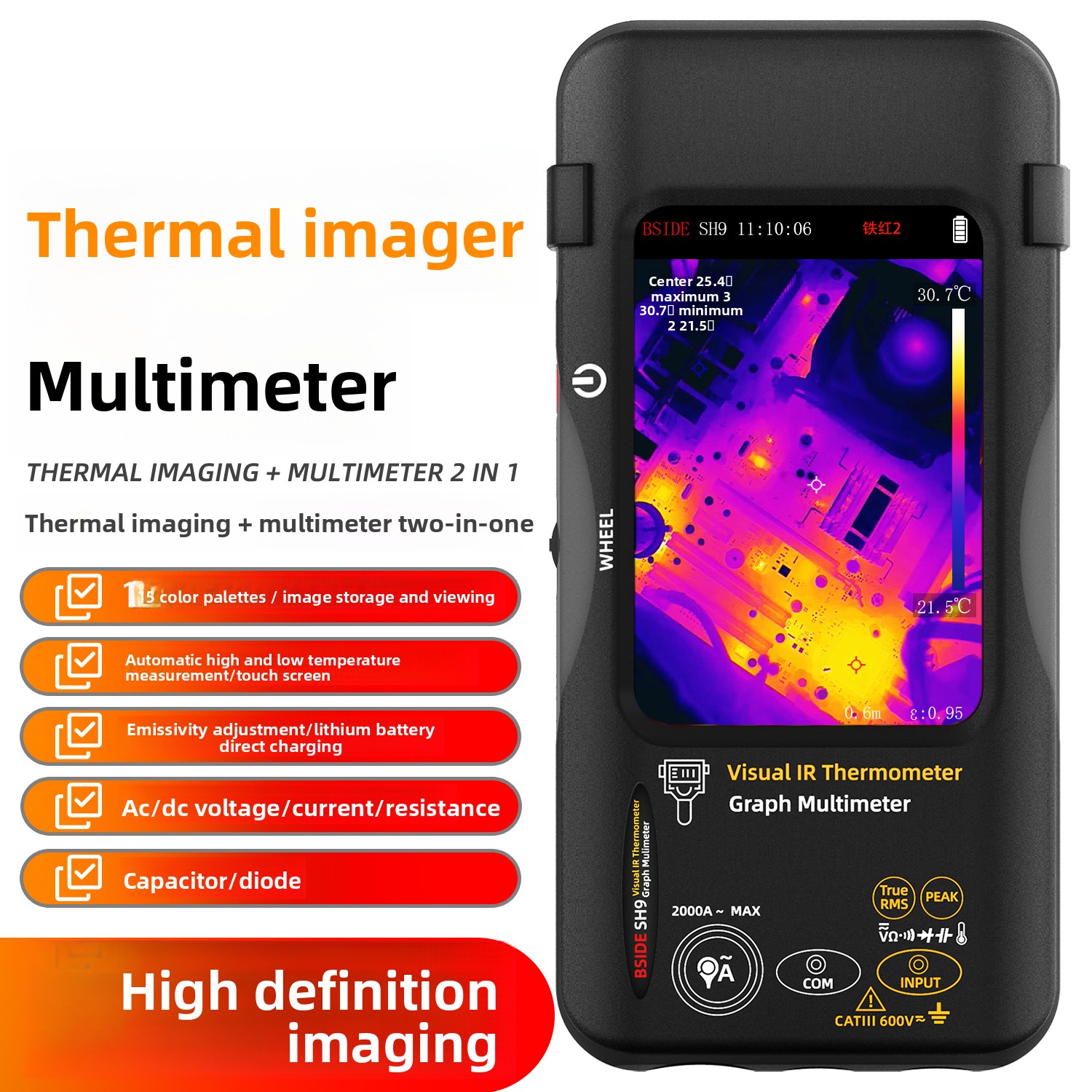 BSIDE SH9 Thermal Imaging Mult - огляд і ціна Electronics Repair Images