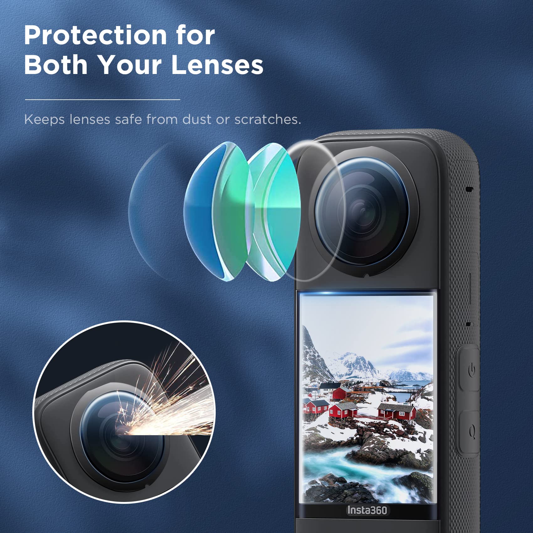 Accessories Set for Insta360 X - огляд і ціна Insta360 Camera X4