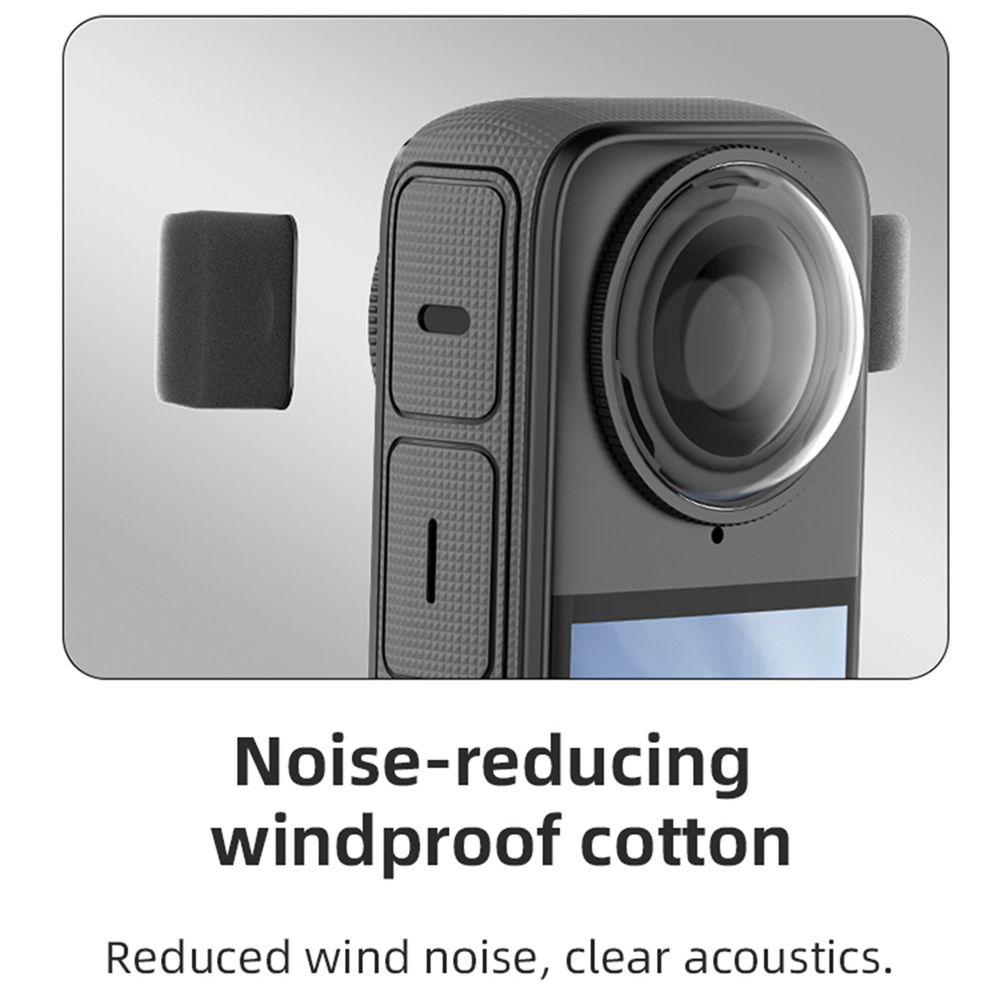 6Pcs Mic Windscreen For Insta3 - огляд і ціна Insta360 Camera X4