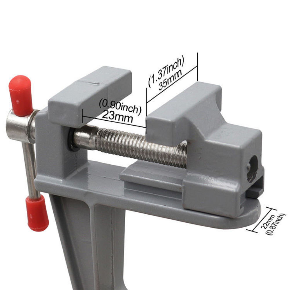 Compact Mini Vise Table Clamp  - огляд і ціна Electronics Repair Hobby